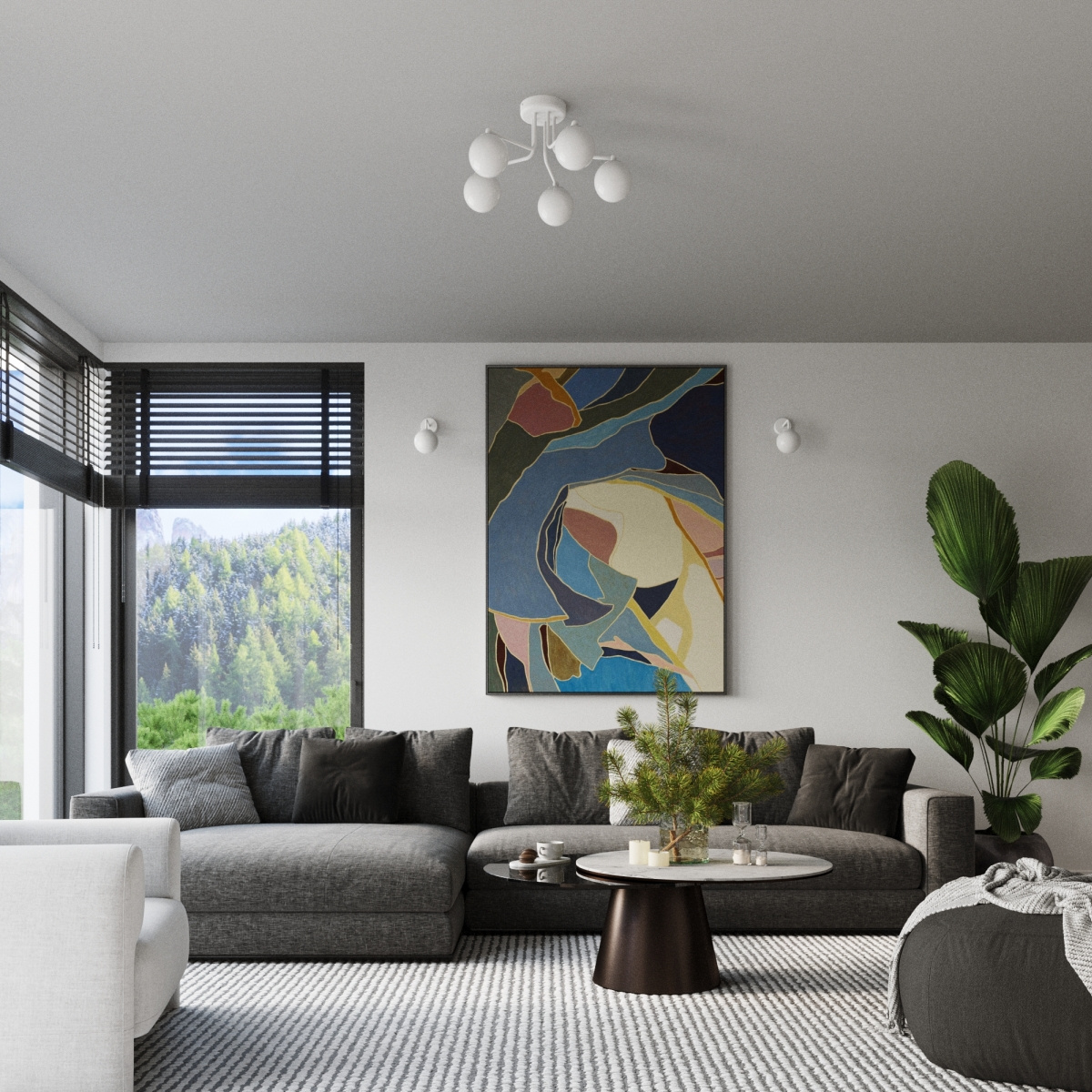 Lustre ASTRAL 3 blanc