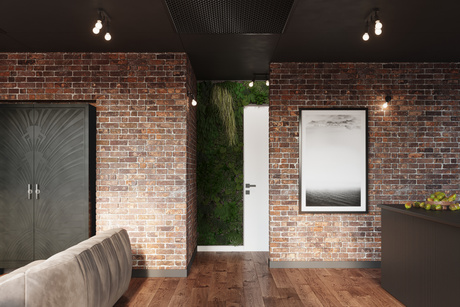 Plafond FORNES 2 noir + 2x ampoule LED E27 3000K Warm 7.5W 620lm