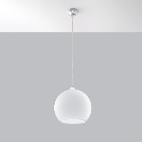 Lampe pendante BALL blanc