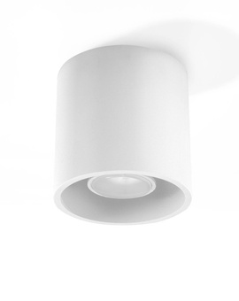 Plafond ORBIS 1 blanc + 1x ampoule LED GU-10 4000K Froid 7W 630lm