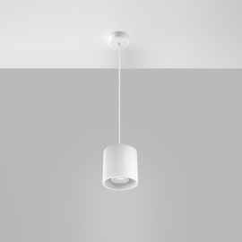 Lampe suspendue ORBIS 1 blanc