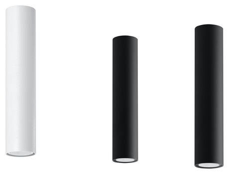 Plafond LAGOS 30 blanc + 1x ampoule LED GU-10 4000K Froid 7W 630lm