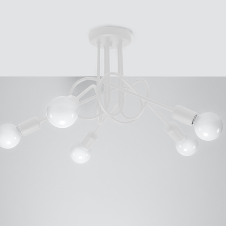 Lustre LOOP 5 blanc