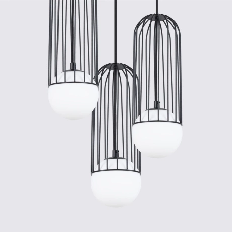 Lampe suspendue BRINA 3P noir