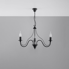 Lustre MINERWA 3 noir