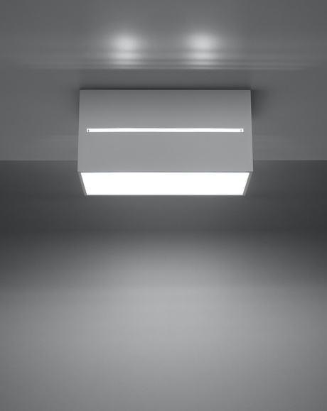 Plafond LOBO MAXI blanc + 2x ampoule LED G9 3000K Warm 4.5W 510lm