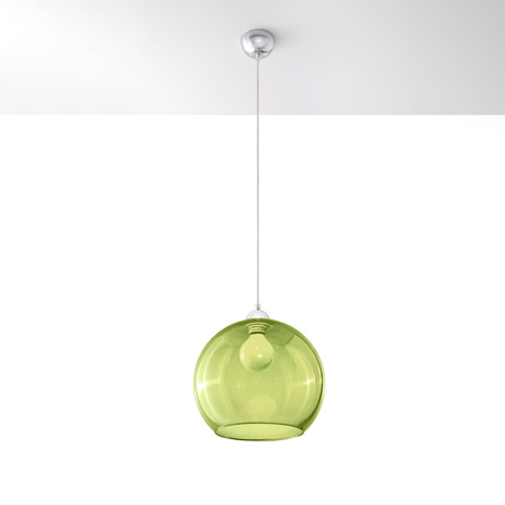 Lampe pendante BALL verte