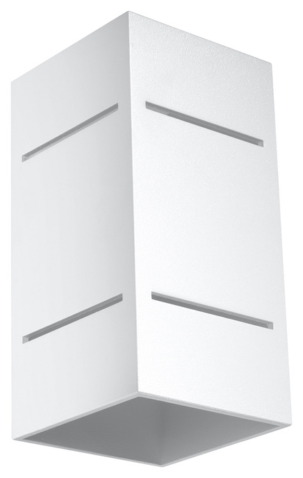 Applique BLOCCO blanc + 1x ampoule LED G9 3000K Warm 4.5W 510lm