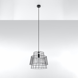 Lampe pendante GATE noir