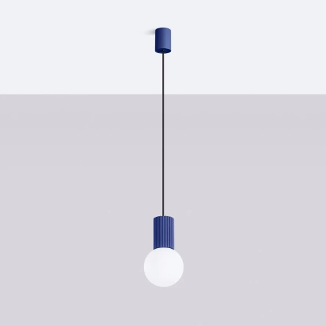 Lampe suspendue HALO 1 outremer