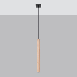 Lampe suspendue PASTELO 1 bois