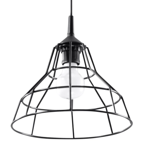 Lampe suspendue ANATA noir