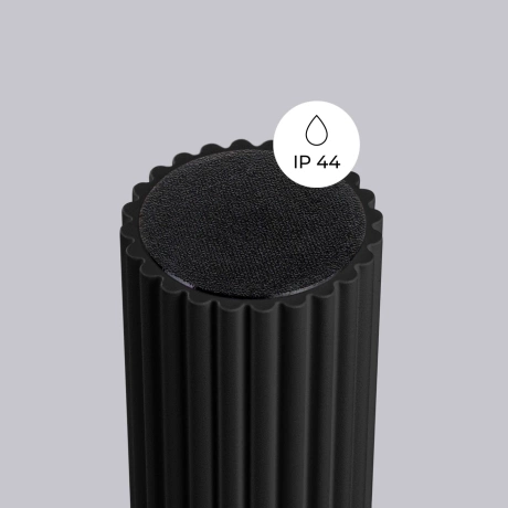 Plafonnier HALO noir IP44