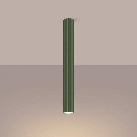 Plafonnier KARBON 60 vert olive