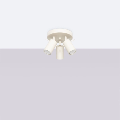 Plafonnier RING 3P beige