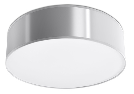 Plafond ARENA 35 GREY + 2x ampoule LED E27 3000K Warm 7.5W 620lm