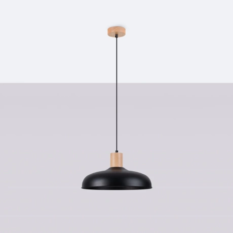 Lampe suspendue INDY noir