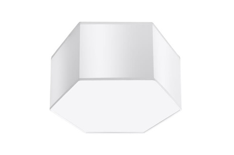 Plafond SUNDE 15 blanc + 2x ampoule LED E27 3000K Warm 7.5W 620lm