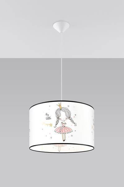 Lampe suspendue PRINCESS 40 + 1x ampoule LED E27 3000K Warm 7,5W 620lm