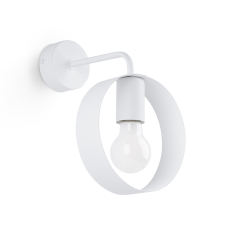 Applique TITRAN 1 blanc + 1x ampoule LED E27 4000K Froid 7,5W 690lm