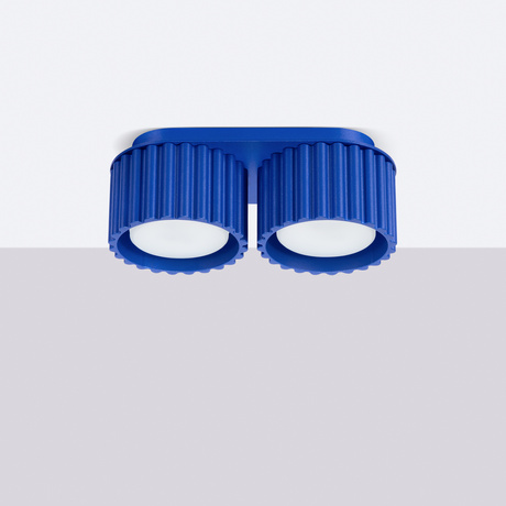 Plafonnier AURA 2 outremer Gx53