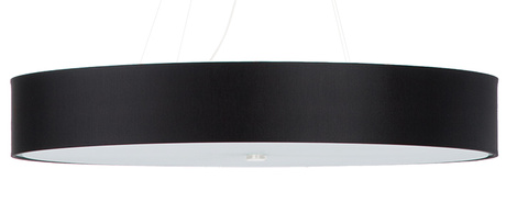 Lustre SKALA 90 noir + 6x ampoule LED E27 4000K Froid 7.5W 650lm