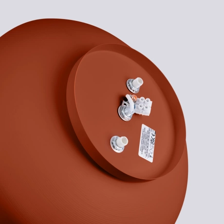 Plafonnier OMIQ rouge ocre