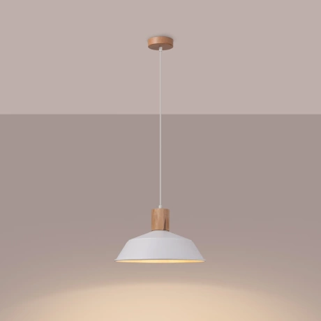 Lampe suspendue FANO blanc