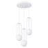 BRINA Lampe suspendue 3P blanche + 3x ampoule LED G9 3000K Warm 4.5W 450lm