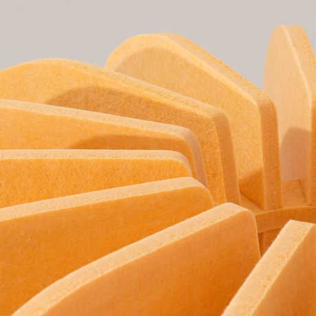 Lampadaire MULA 45 jaune