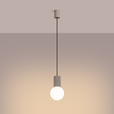 Lampe suspendue HALO 1 taupe