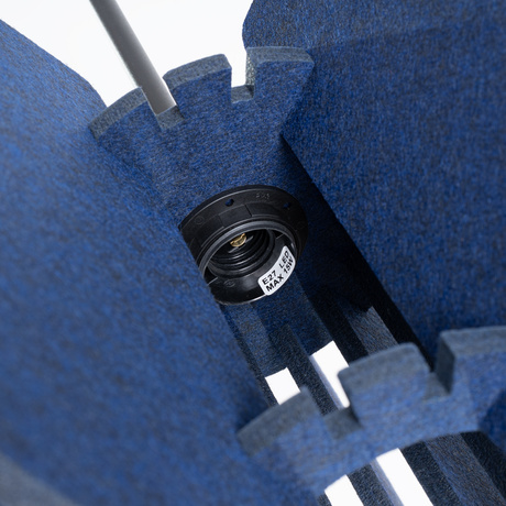 Lampe suspendue MULA 45 navy