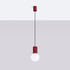 Lampe suspendue HALO 1 bordeaux