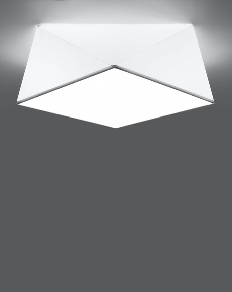 Plafond HEXA 35 WHITE + 2x ampoule LED E27 3000K Warm 7.5W 620lm