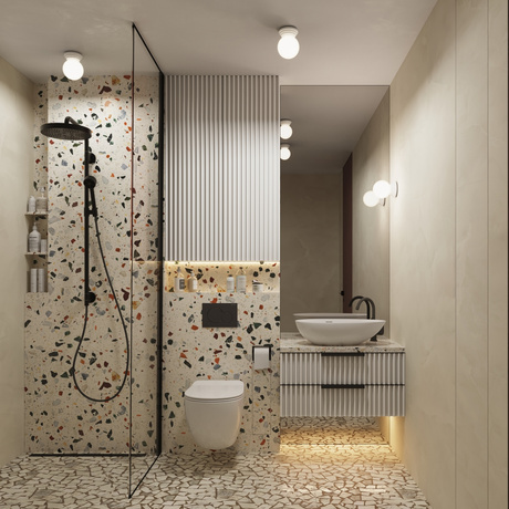 Plafonnier ZORI blanc IP44