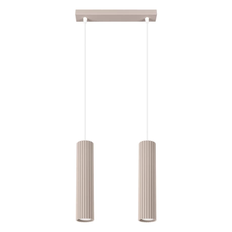 Lampe suspendue KARBON 2 taupe