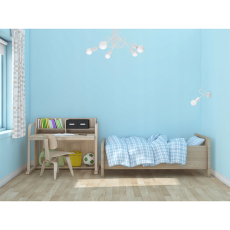 Lustre SUPEŁ 3 blanc + 3X ampoule LED E27 3000K 7W 760lm