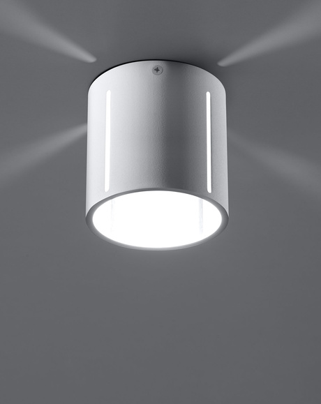 Plafond INEZ blanc + 1x ampoule LED G9 3000K Warm 4.5W 510lm