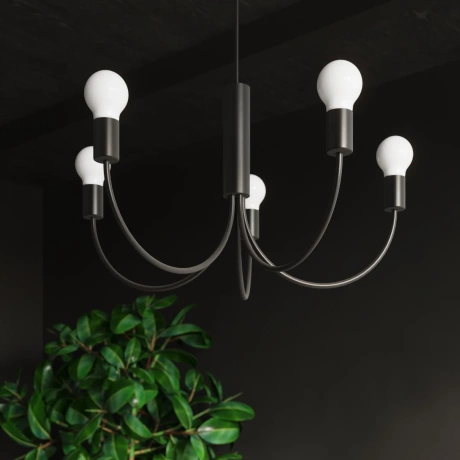 Lustre PICCOLO 5 noir