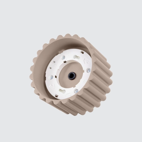 Plafonnier AURA 1 taupe Gx53