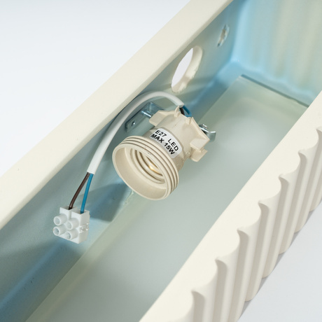 Applique en céramique RIGATA beige