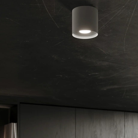 Plafonnier MIKA gris