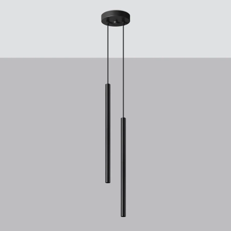 Lampe suspendue PASTELO 2 noir