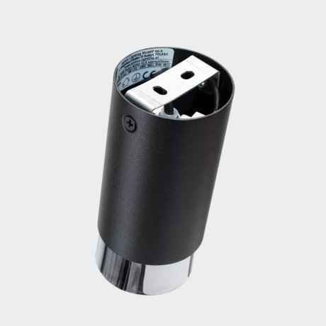 Plafonnier NERO 12,5 noir/chrom