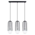 Lampe suspendue BRINA 3L noir