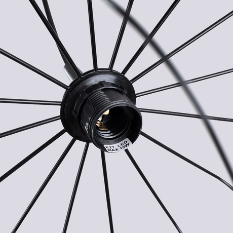 Lampe suspendue SKAAR noir