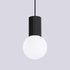 Lampe suspendue HALO 1 noir