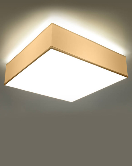 Plafond HORUS 55 WHITE + 4x ampoule LED E27 3000K Warm 7.5W 620lm