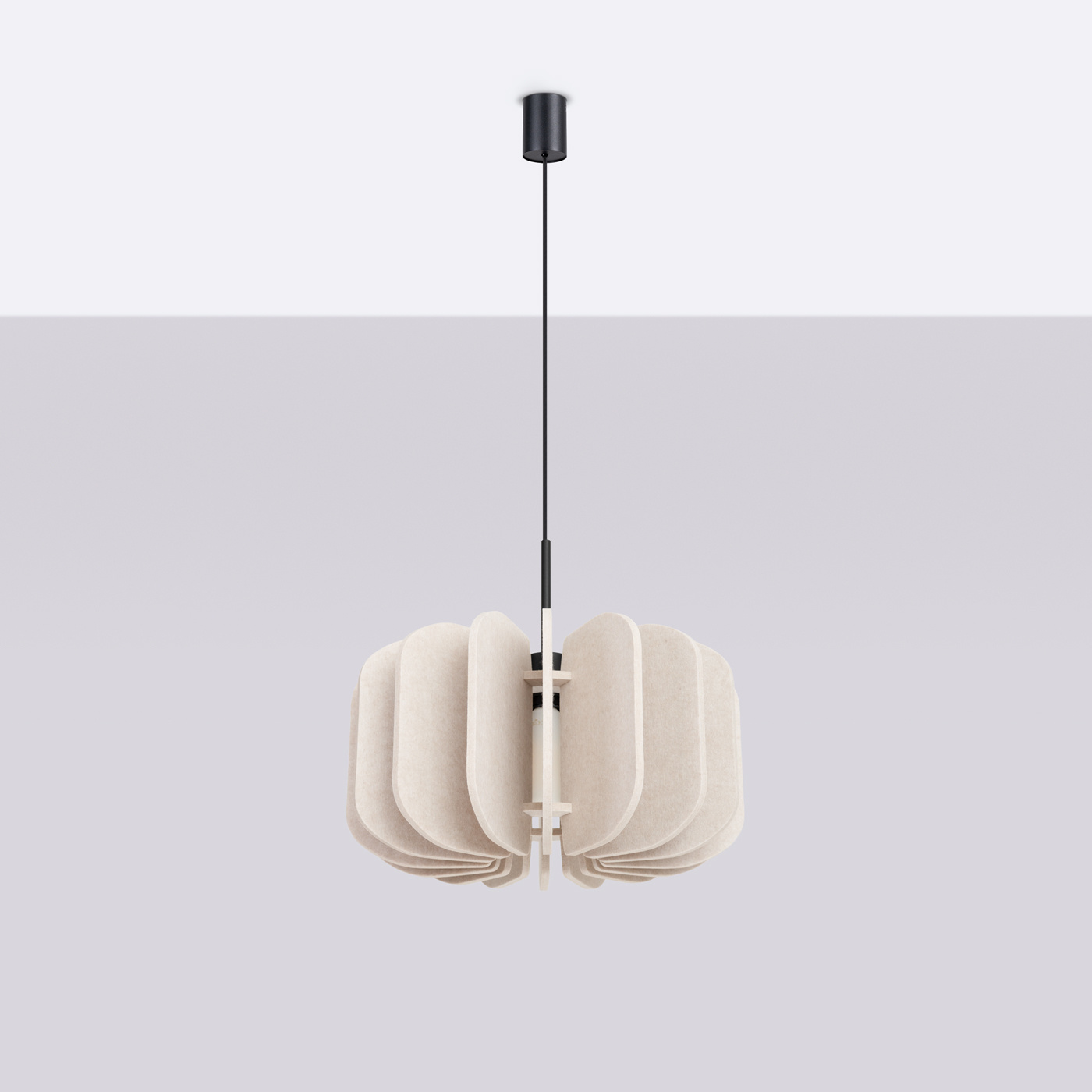 Lampe suspendue MULA 45 beige