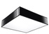 Plafond HORUS 45 BLACK + 3x ampoule LED E27 3000K Warm 7.5W 620lm